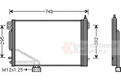 VAN WEZEL 30005200 -  Конденсатор, кондиционер
